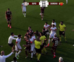 Scandal imens în ultimul amical al Rapidului » Au sărit la bătaie după un fault dur: l-au luat de gât pe un fotbalist giuleștean