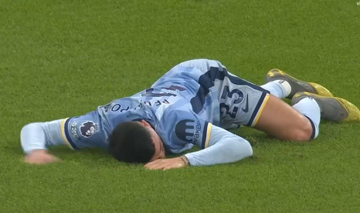 Fază uluitoare în Arsenal - Tottenham: l-a accidentat din dribling pe colegul lui Drăgușin!