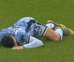 Fază uluitoare în Arsenal - Tottenham: l-a accidentat din dribling pe colegul lui Drăgușin!