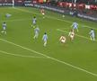 Fază uluitoare în Arsenal - Tottenham: l-a accidentat din dribling pe colegul lui Drăgușin!