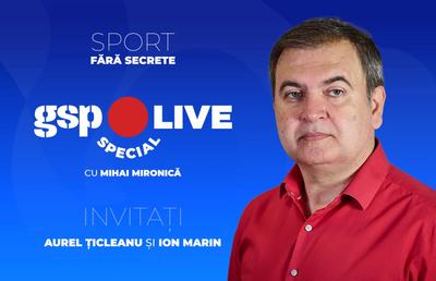 Mihai Mironică revine » Analizăm mutările din această iarnă cu Aurel Țicleanu și Ion Marin la GSP Live Special