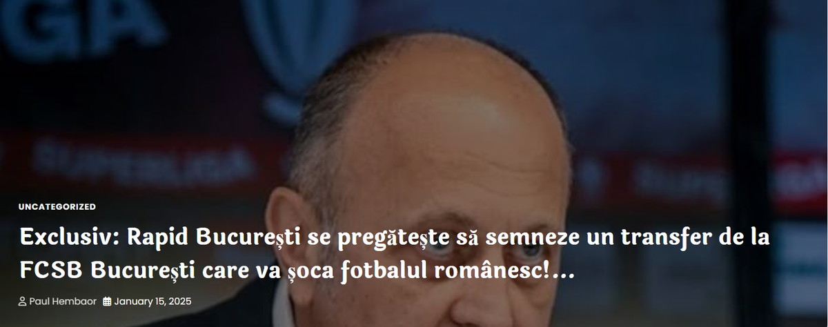 Drăgușin la FC Argeș, Olaru la Dinamo, Ianis Hagi la Botoșani sau Mason Mount la Rapid » Tendință alarmantă! Suporteri invadați de BOȚI, sute de transferuri imaginare răspândite pe site-uri „fantomă”
