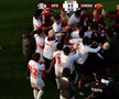 Scandal imens în ultimul amical al Rapidului » Au sărit la bătaie după un fault dur: l-au luat de gât pe un fotbalist giuleștean