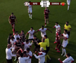 Scandal imens în ultimul amical al Rapidului » Au sărit la bătaie după un fault dur: l-au luat de gât pe un fotbalist giuleștean