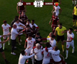 Scandal imens în ultimul amical al Rapidului » Au sărit la bătaie după un fault dur: l-au luat de gât pe un fotbalist giuleștean