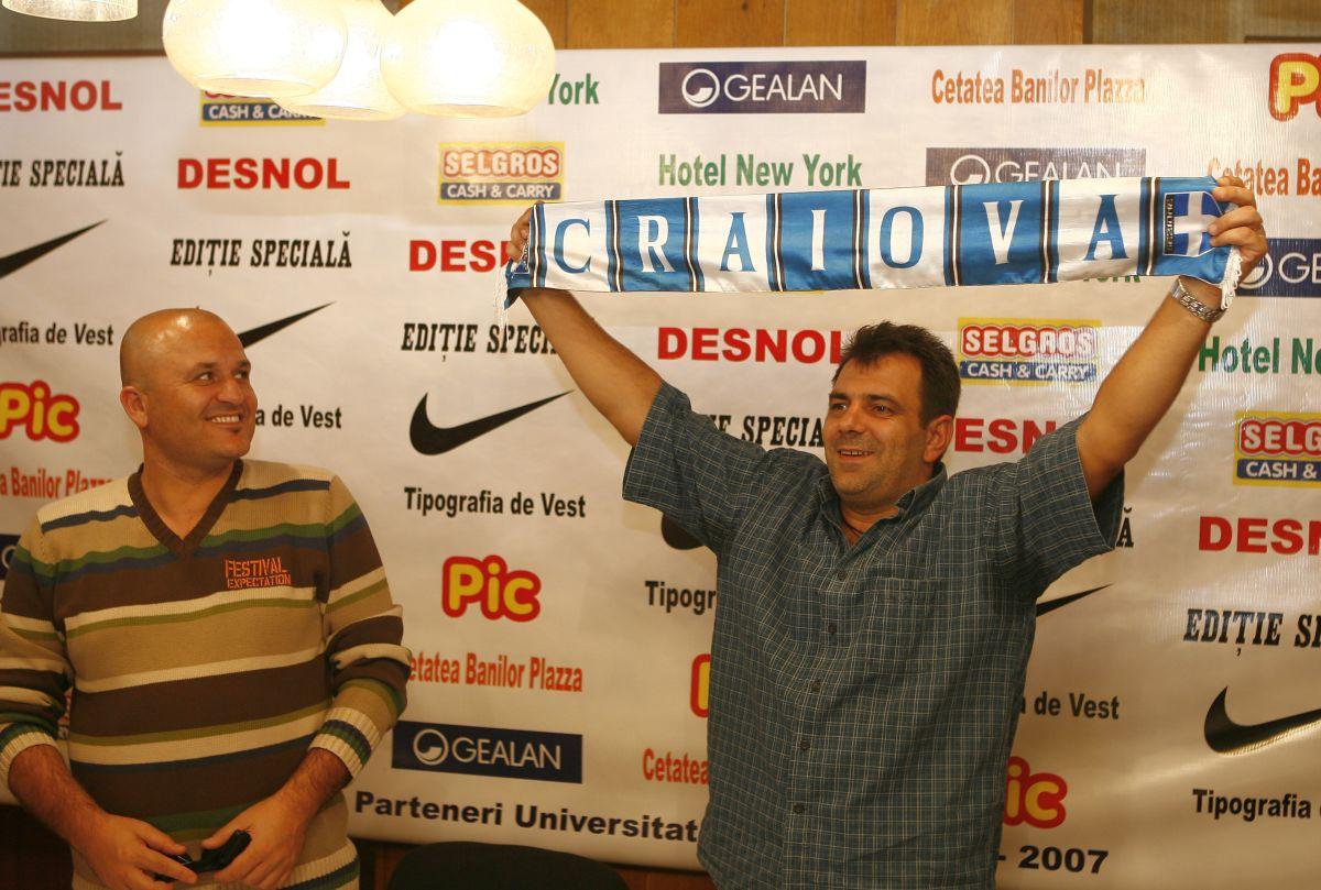 Ștefan Stoica, file din poveste: imagini cu fostul fotbalist și antrenor al Universității Craiova