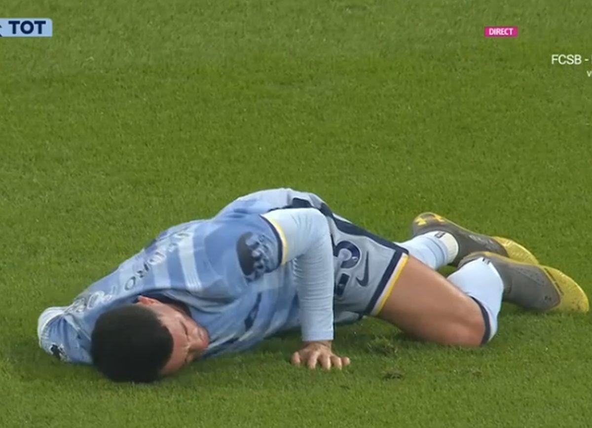 Fază uluitoare în Arsenal - Tottenham: l-a accidentat din dribling pe colegul lui Drăgușin!