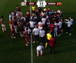 Scandal imens în ultimul amical al Rapidului » Au sărit la bătaie după un fault dur: l-au luat de gât pe un fotbalist giuleștean