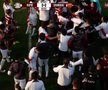 Scandal imens în ultimul amical al Rapidului » Au sărit la bătaie după un fault dur: l-au luat de gât pe un fotbalist giuleștean