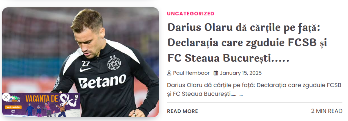 Glosar de știri fake din sport