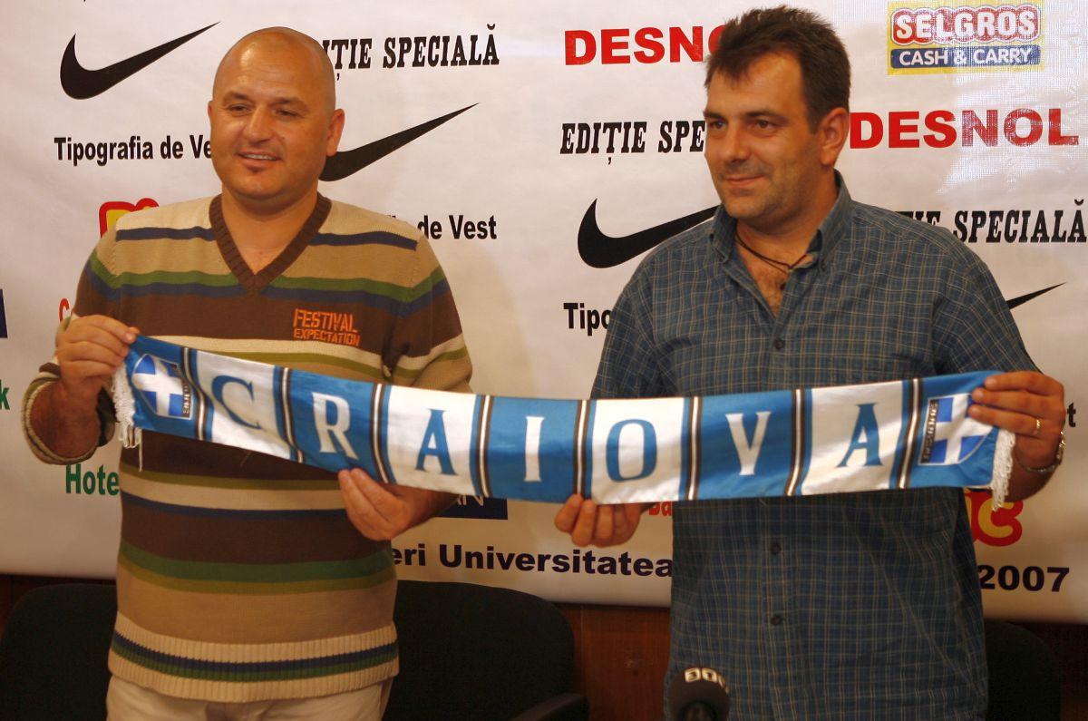 Ștefan Stoica, file din poveste: imagini cu fostul fotbalist și antrenor al Universității Craiova