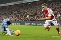Fază uluitoare în Arsenal - Tottenham: l-a accidentat din dribling pe colegul lui Drăgușin!