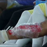 Accidentarea Florinel Coman în Al Arabi - Al Gharafa / Foto: X