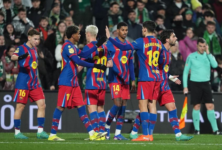 Racing Santander - Barcelona, meci din optimile Cupei Spaniei // Getty Images