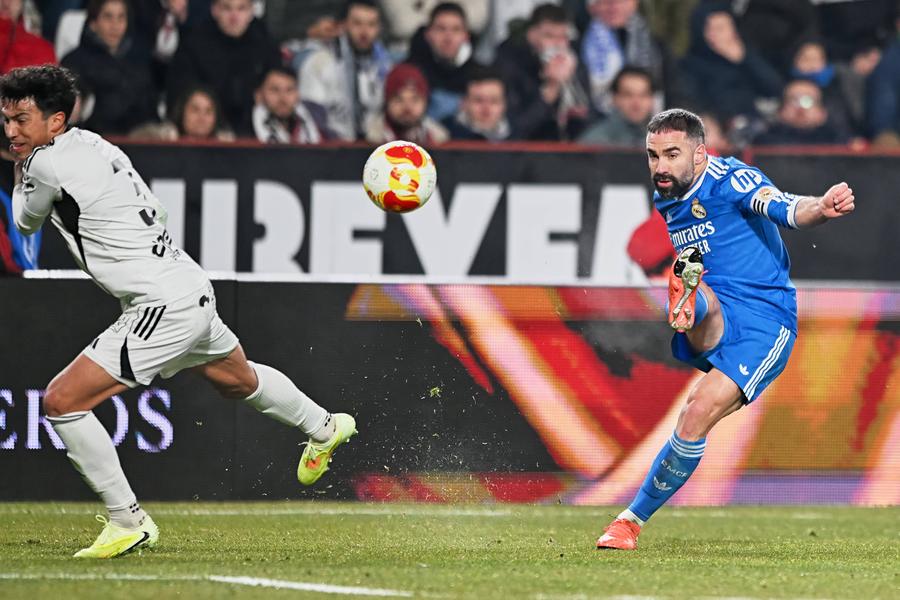 Dani Carvajal în meciul dintre Albacete și Real Madrid / Imago Images Carvajal, resemnat după umilința din Cupa Spaniei: „Astăzi am atins punctul cel mai de jos”