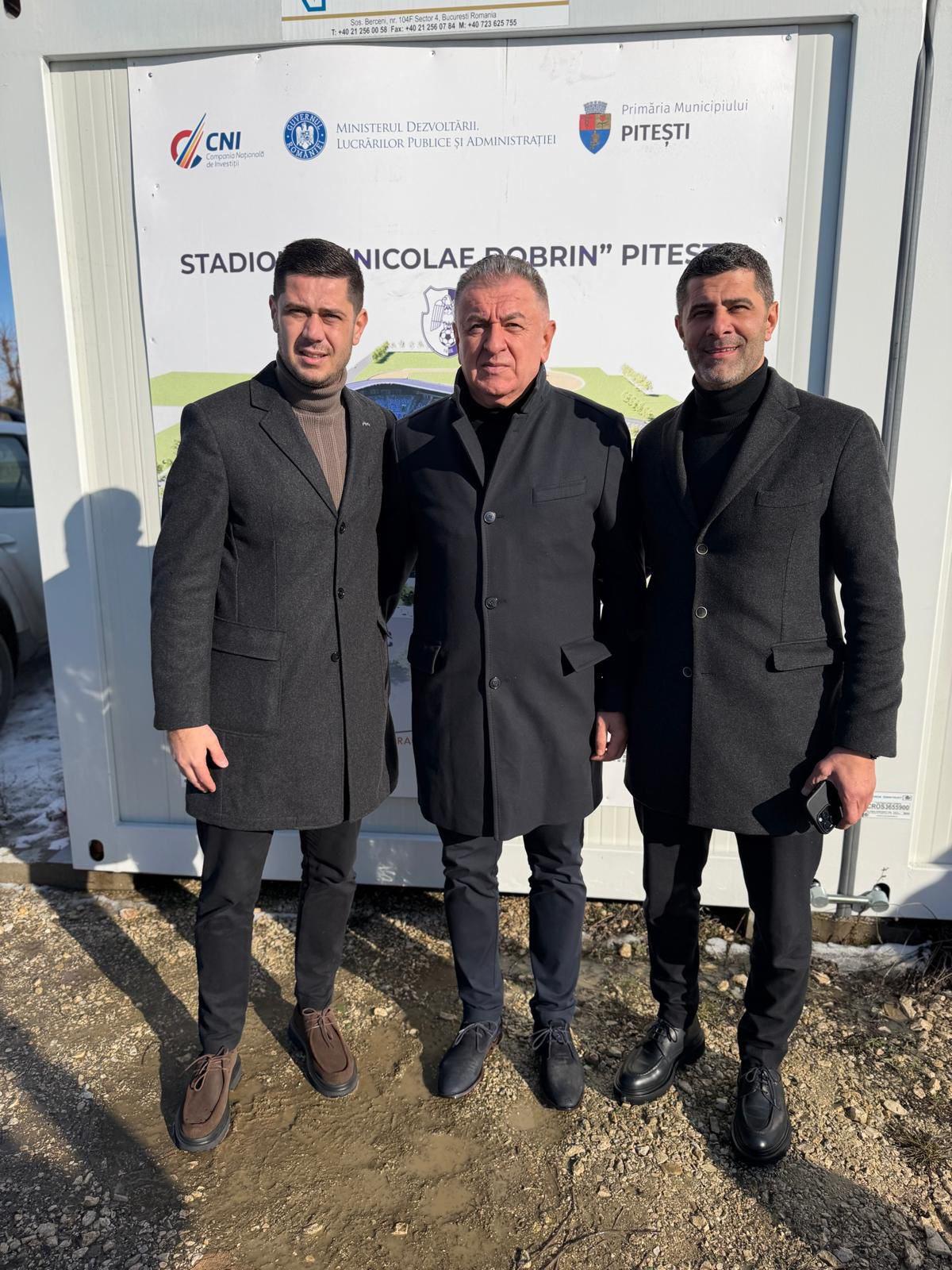 Randări stadion nou FC Argeș