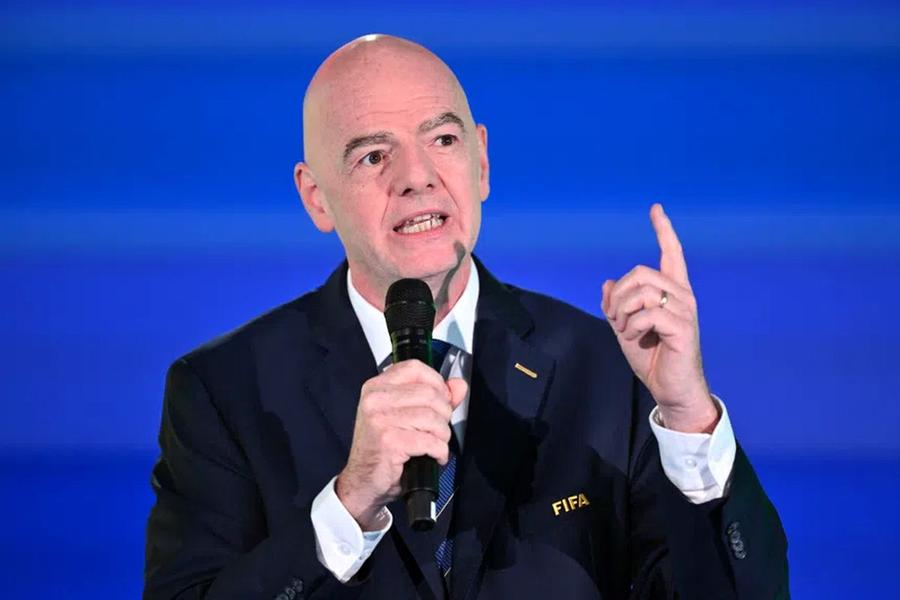 Gianni Infantino, președintele FIFA Președintele FIFA a „erupt”, după scenele scandaloase din Maroc - Senegal: „Este inacceptabil!”