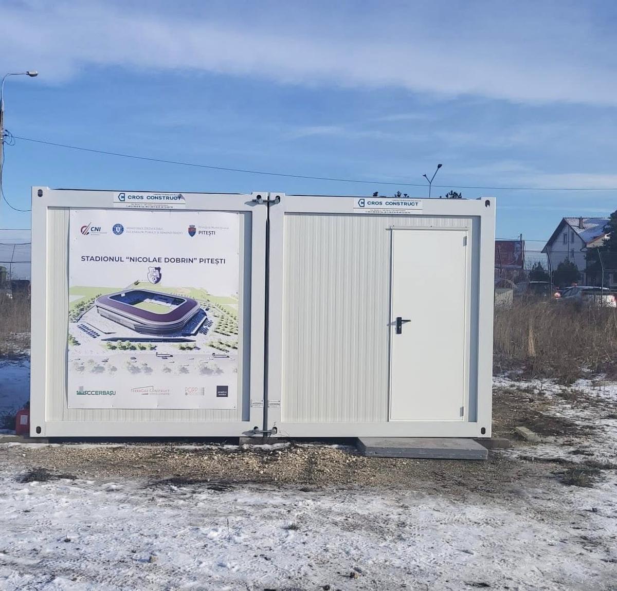 Randări stadion nou FC Argeș