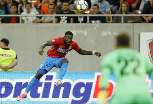 Ca jucător al FCSB, Gnohere a mai jucat două meciuri împotiva lui Dinamo și a marcat un gol în egalul spectaculos, 3-3, din sezonul 2018-2019
FOTO Bogdan Dănescu