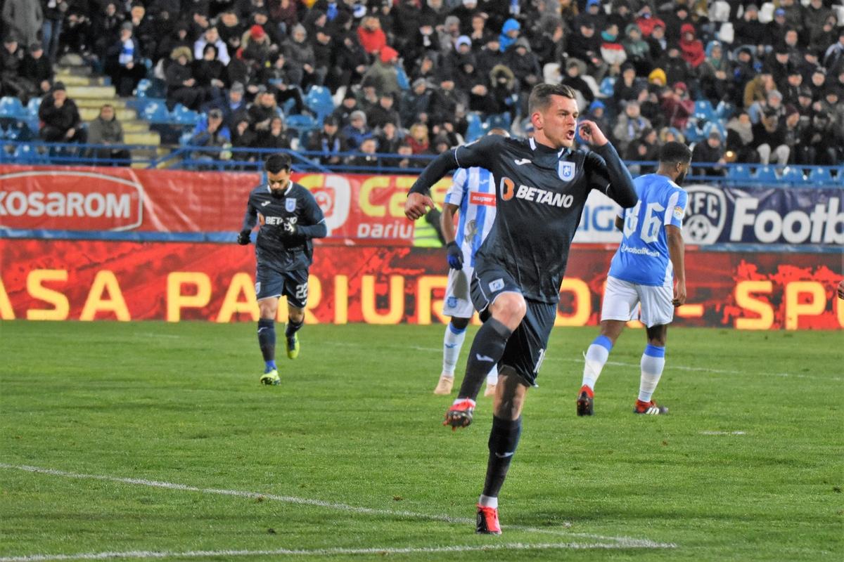 POLI IAȘI - CRAIOVA 2-5 // VIDEO+FOTO Fără nod în Papură! Craiova câștigă un meci cu 7 goluri și e la 3 puncte de CFR, înainte de duelul direct