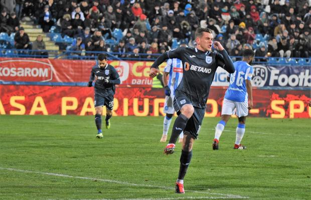 POLI IAȘI - CRAIOVA 2-5 // VIDEO+FOTO Fără nod în Papură! Craiova câștigă un meci cu 7 goluri și e la 3 puncte de CFR, înainte de duelul direct