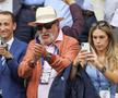 Ion Țiriac, încurajând-o pe Simona Halep la Wimbledon 2019 / Sursă foto: Imago Images