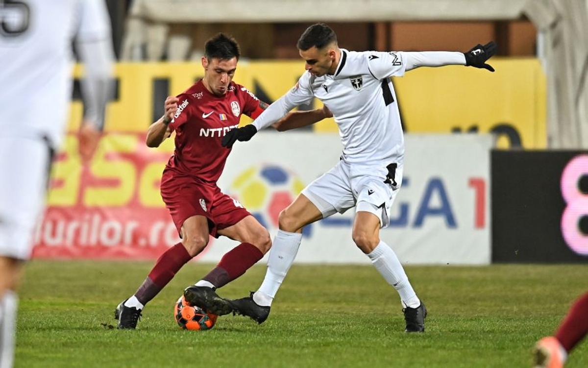 CFR Cluj - FC Voluntari 0-0. Bogdan Andone „înțeapă” primele clasate » Ce a declarat antrenorul