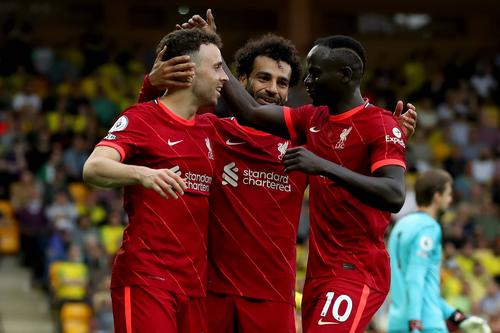 Liverpool-Salah, Mane// Foto: IMAGO / Action Plus