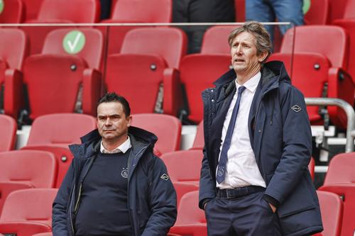 Marc Overmars și Van der Sar// Foto: IMAGO / Pro Shots