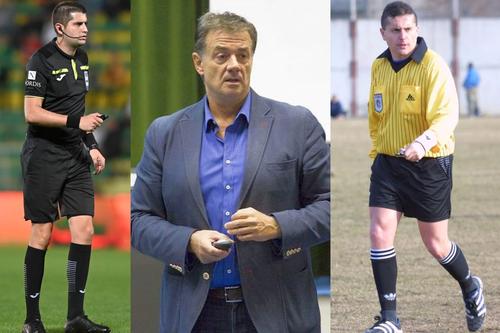 Andrei Chivulete (stânga) poate influența prin deciziile sale soarta rivalelor Voluntariului