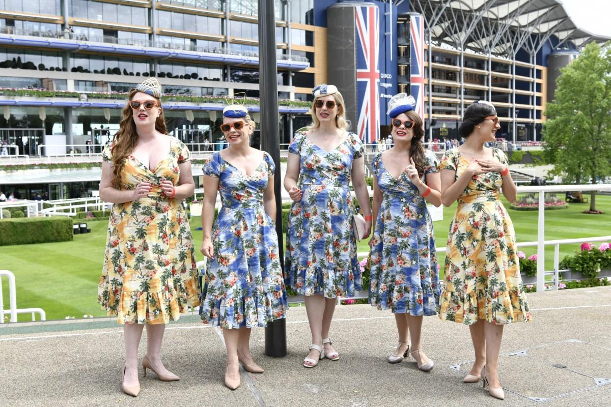 Imagini spectaculoase cu fanii la Royal Ascot, cea mai importantă cursă de cai din Marea Britanie