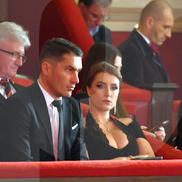 Arbitrul Istvan Kovacs și iubita lui, Denisa Fazakas (foto: Cristi Preda/GSP)