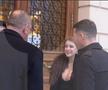 Arbitrul Istvan Kovacs și iubita lui, Denisa Fazakas