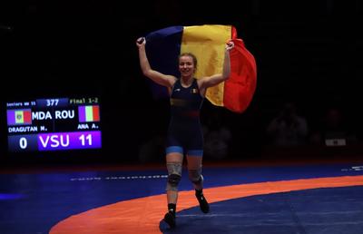 Andreea Beatrice Ana, al treilea titlu consecutiv la Europene, performanță unică! A dominat-o în finală pe moldoveanca Mariana Drăguțan