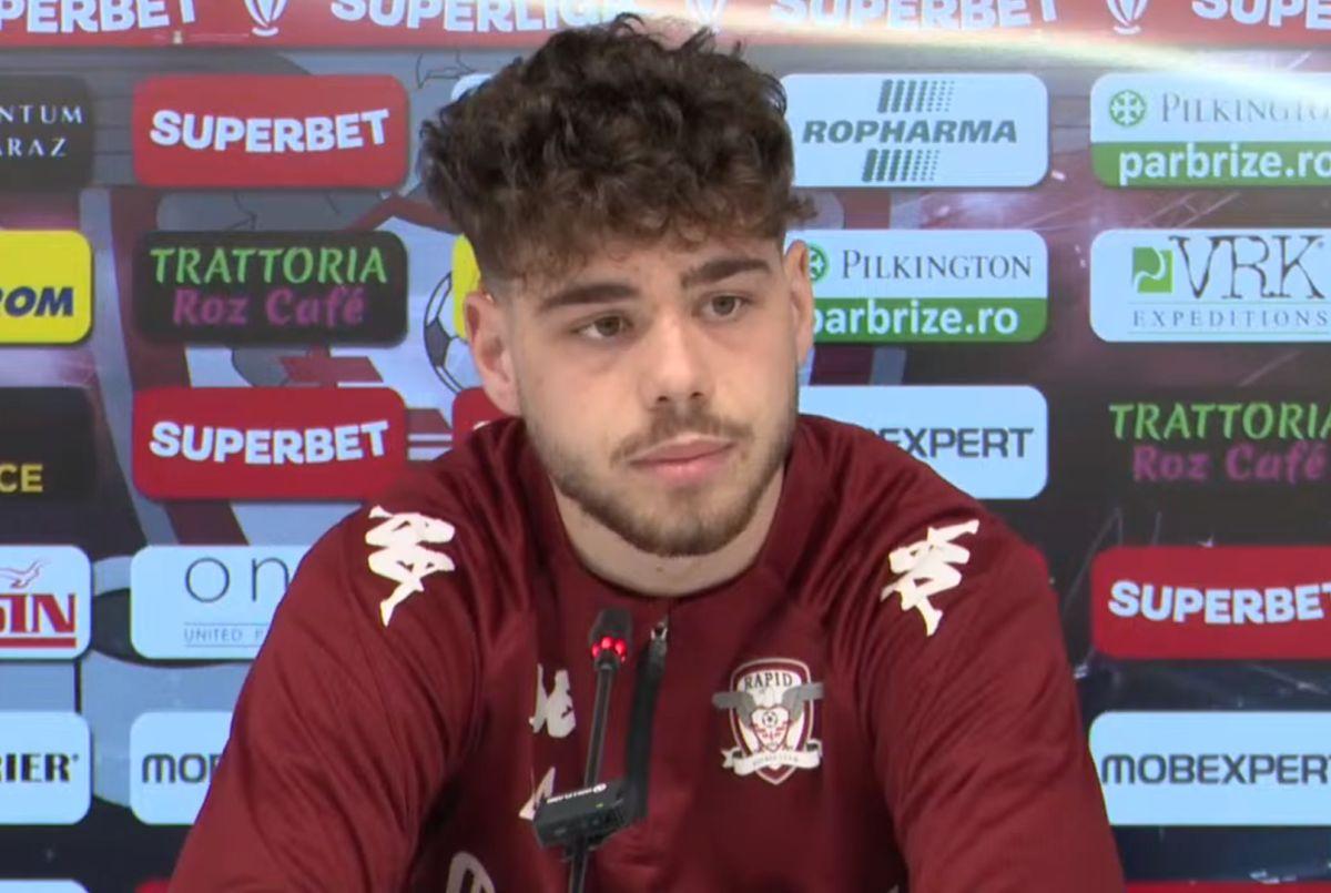 Andrei Borza visează la titlu după parcursul lui Rapid din 2024: „Am luat un campionat, mi-l doresc pe al doilea”