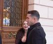 Arbitrul Istvan Kovacs și iubita lui, Denisa Fazakas