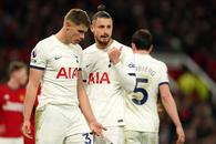 Încă o accidentare în apărarea lui Tottenham » Improvizația care îl poate aduce pe Drăgușin titular: revine „Bolt” pe postul din Germania?