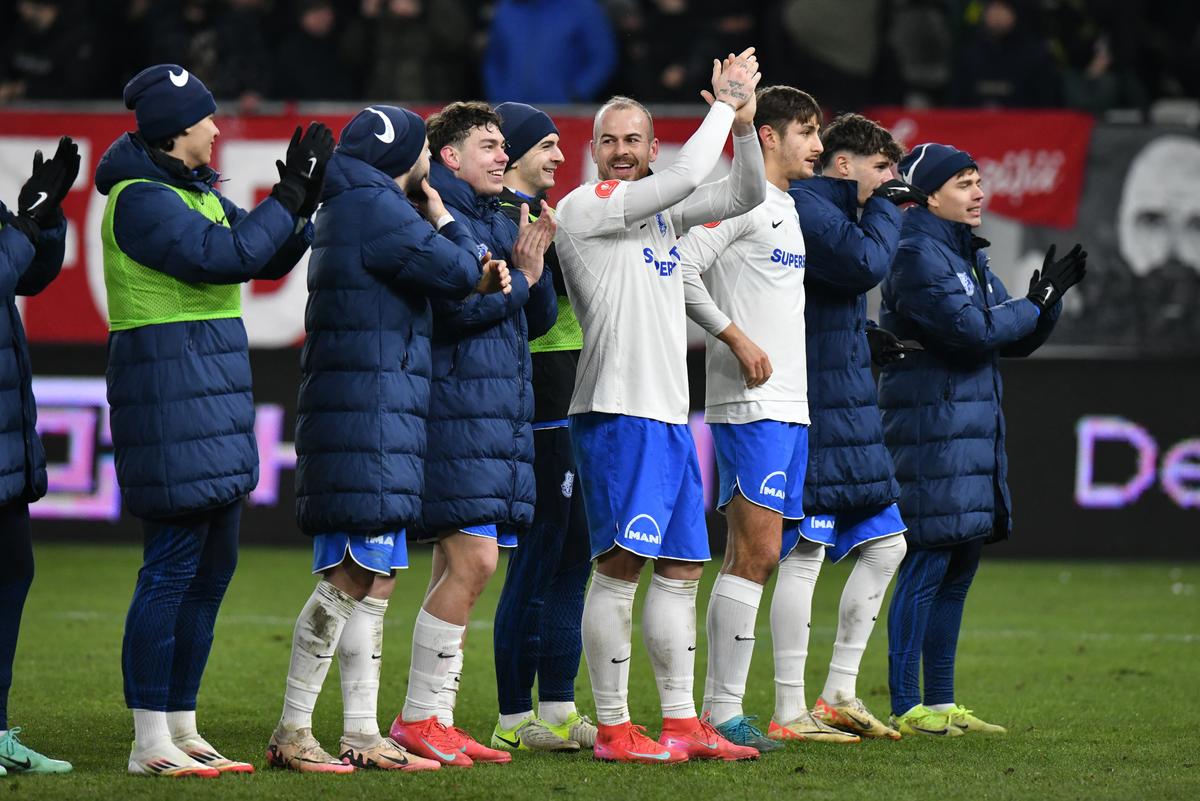Imagini surprinse în Dinamo - Farul, runda #27 din Superliga // foto: Cristi Preda