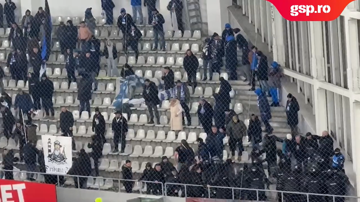 Scandal în peluză la Dinamo - Farul! Cine a declanșat conflictul