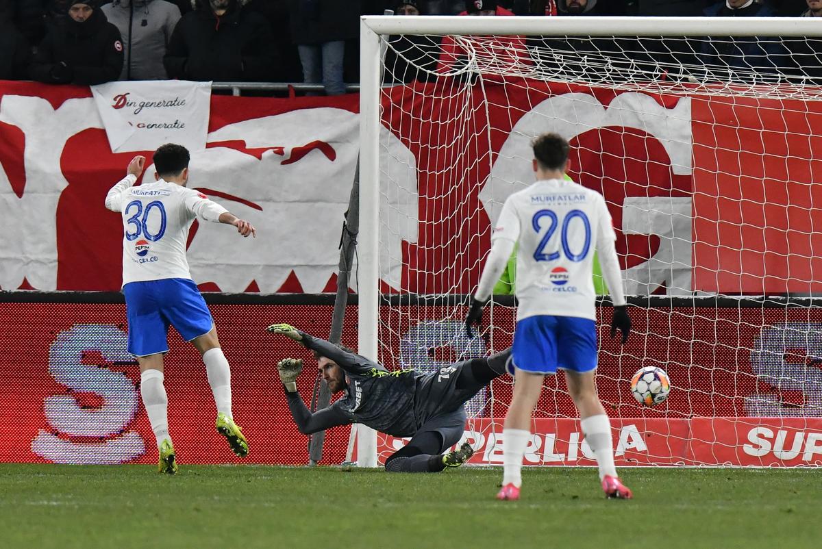 Farul o bate pe Dinamo și strânge tot mai tare lupta pentru play-off » Cum arată ACUM clasamentul Superligii