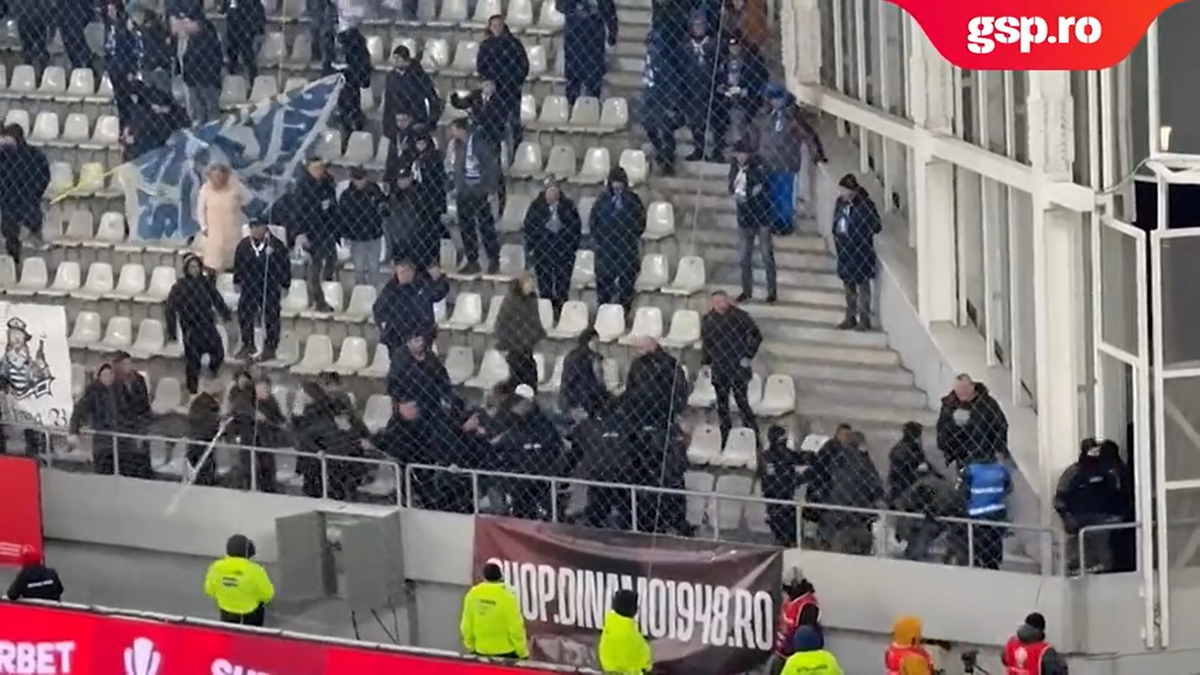 Scandal în peluză la Dinamo - Farul! Cine a declanșat conflictul