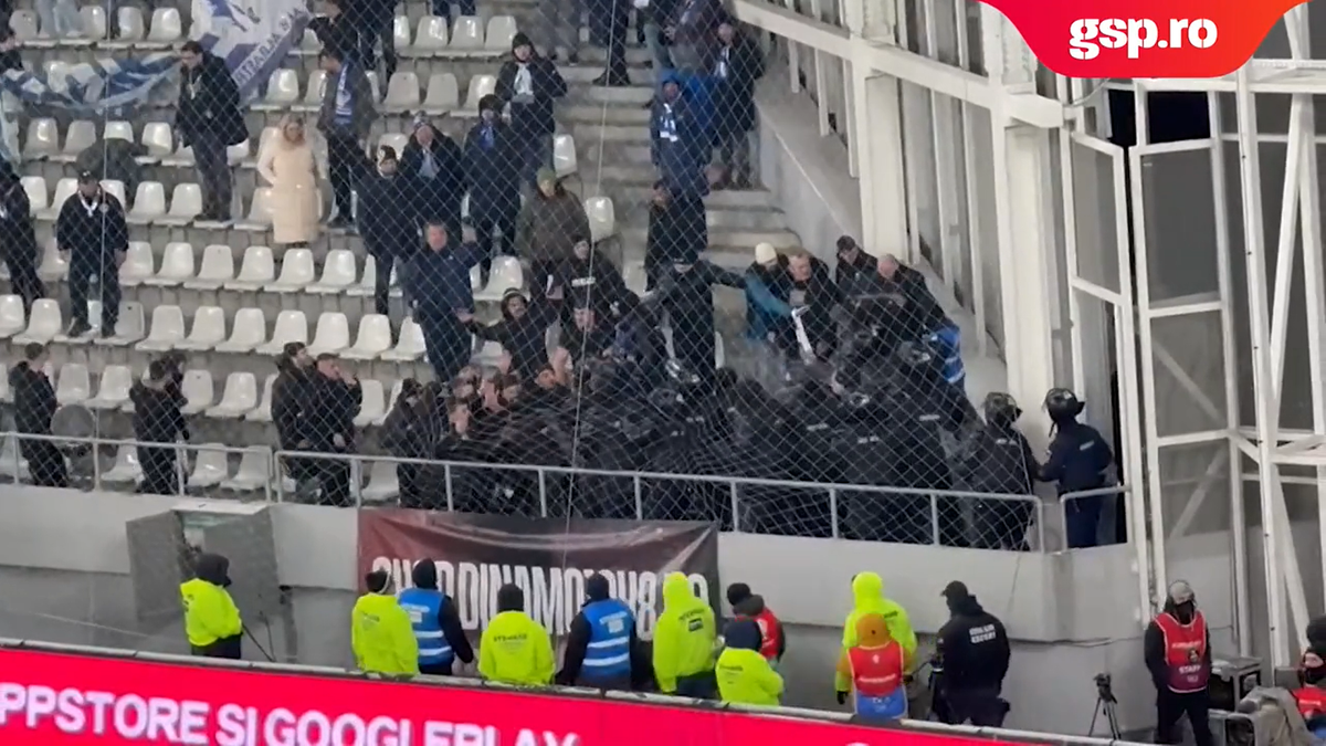 Scandal în peluză la Dinamo - Farul! Cine a declanșat conflictul