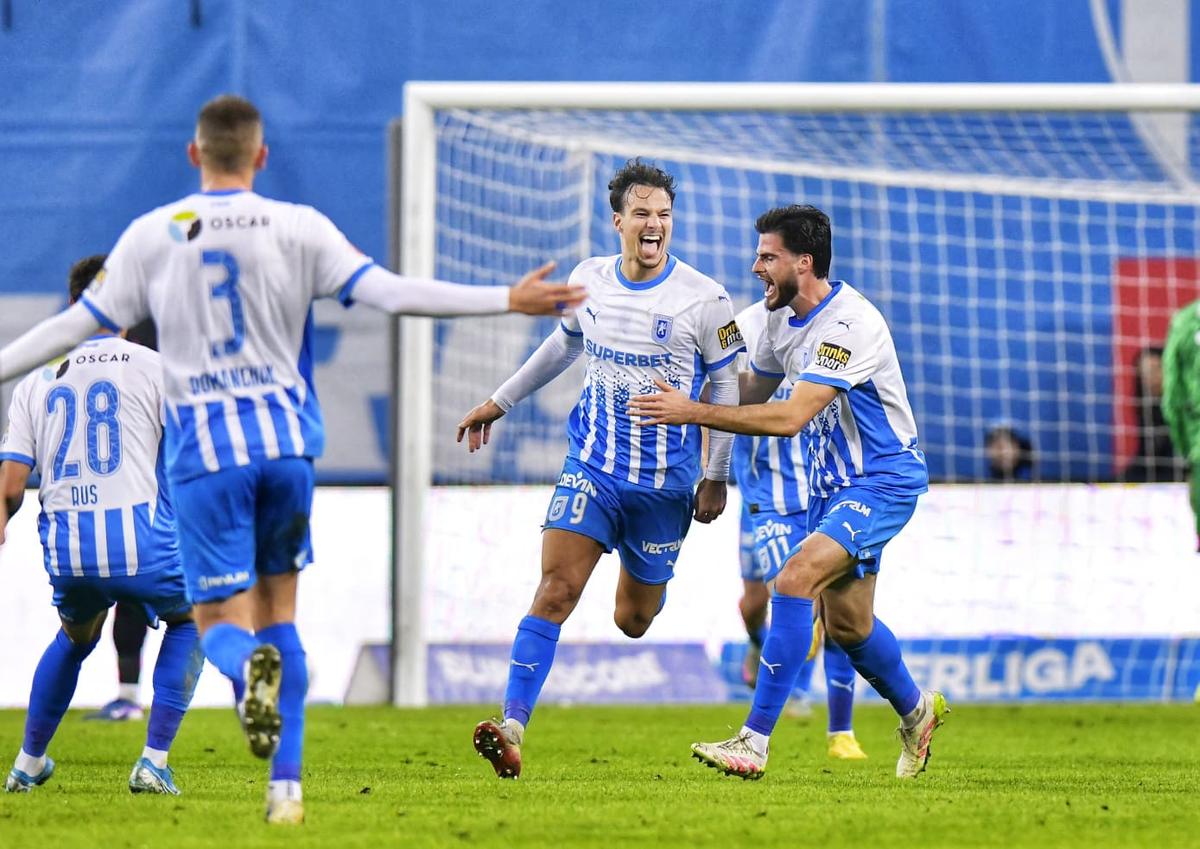 Derby-ul ne-a lămurit! Universitatea Craiova se duce spre titlu, FCSB spre play-out » CLASAMENTUL: top 6 devine misiune aproape imposibilă pentru campioană!