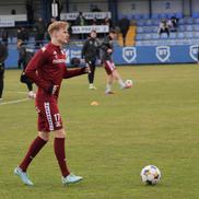 Tobias Christensen, înainte de Farul - Rapid. Foto: Andrei Furnigă (GSP)