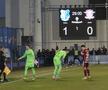 Marian Aioani s-a accidentat și a fost înlocuit de Iliev (Farul-Rapid). Foto: Andrei Furnigă (GSP)