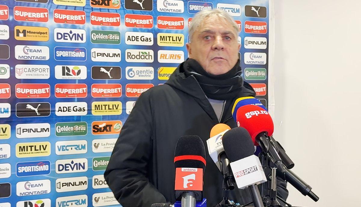 Interacțiunea dintre Mihai Stoica și Sorin Cârțu, la Craiova - FCSB