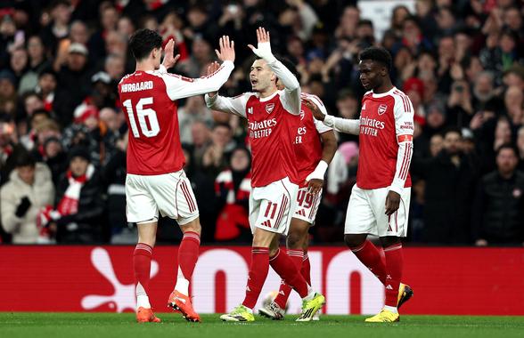 Arsenal continuă lupta pe patru fronturi! „Tunarii” n-au avut milă de Wigan și s-au calificat în „optimile” Cupei Angliei