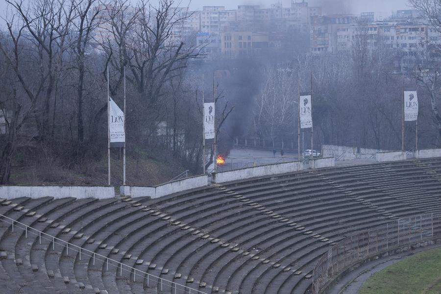 Cum arată Stadionul „Nicolae Rainea” din Galați, fostul Dunărea: Foto: Andrei Furnigă, GSP Singurul stadion din România unde Juventus a îngenuncheat » Vânat de piața imobiliară, GSP l-a găsit lăsat de izbeliște, dar securizat la maximum