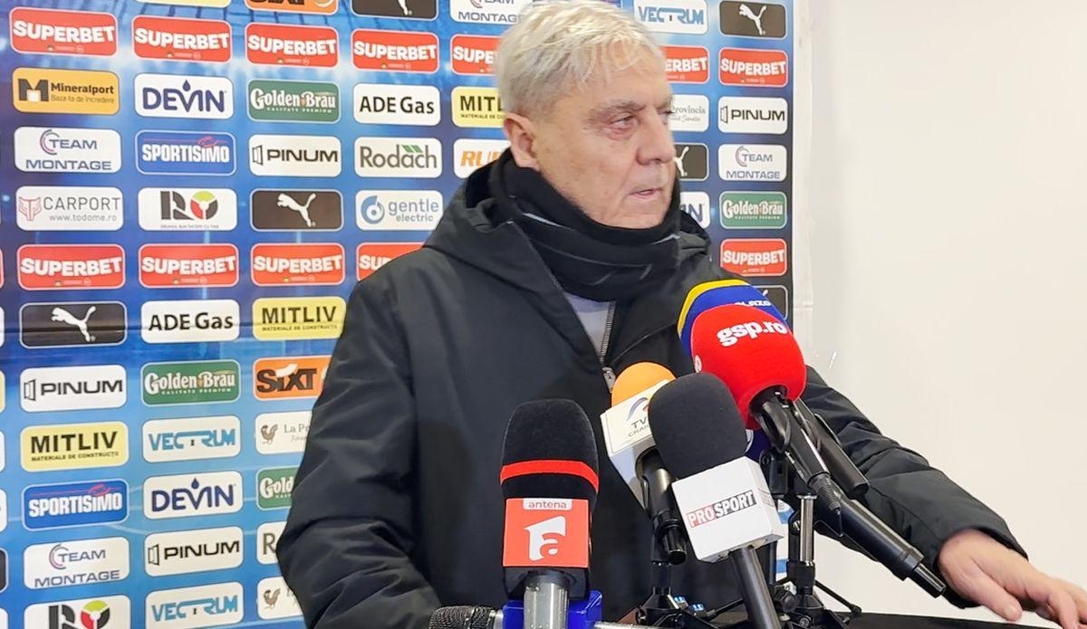 Interacțiunea dintre Mihai Stoica și Sorin Cârțu, la Craiova - FCSB