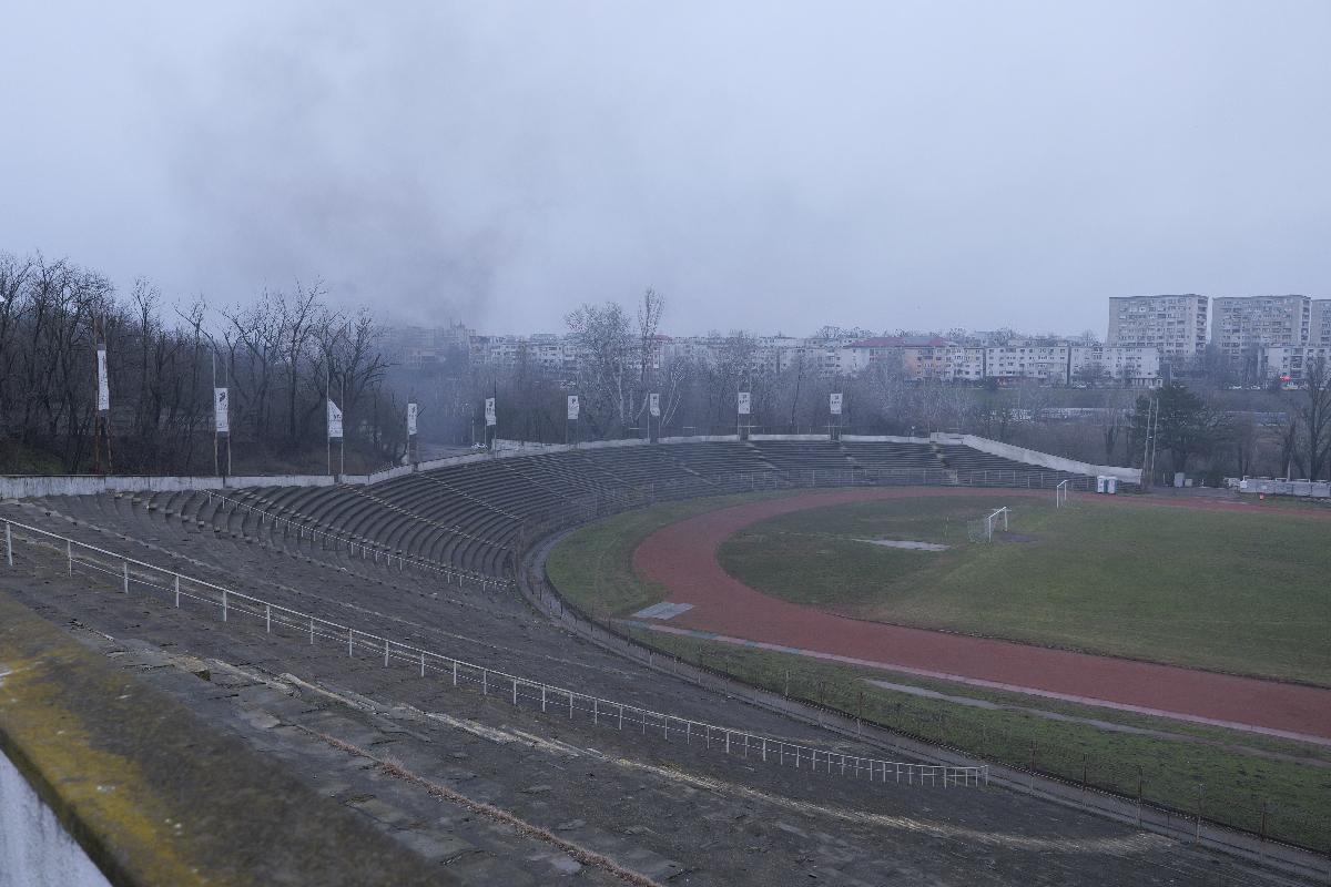 Cum a ajuns să arate Stadionul Dunărea din Galați la 37 de ani de la victoria Oțelului în fața lui Juventus